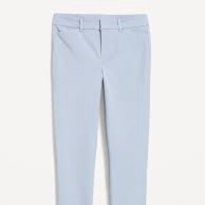 Old Navy Pixie Light Blue High-Rise Pant- Ankle